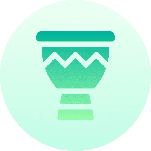 Bongo instrument musical bongos icon