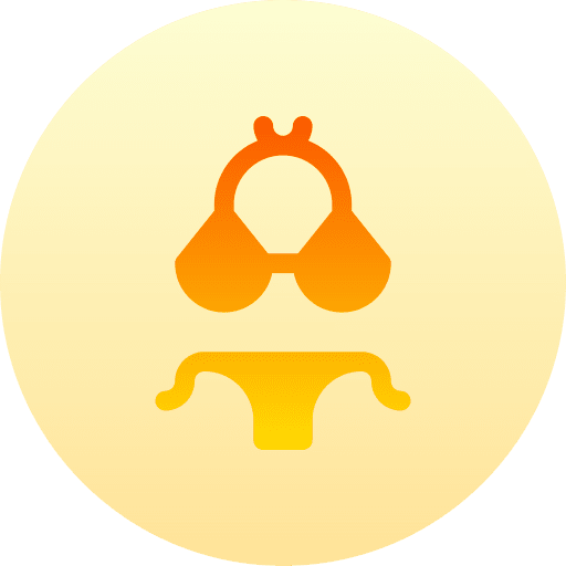 Swimsuit swimwear fashion holidays icon