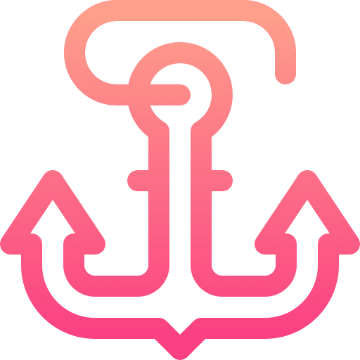 Anchor sailor tool transportation icon