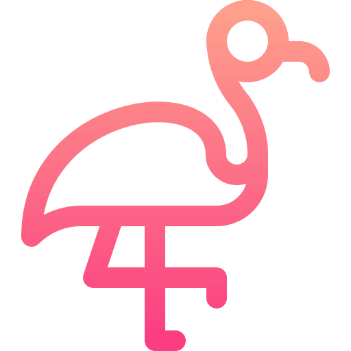 Flamingo flamingo wildlife bird icon