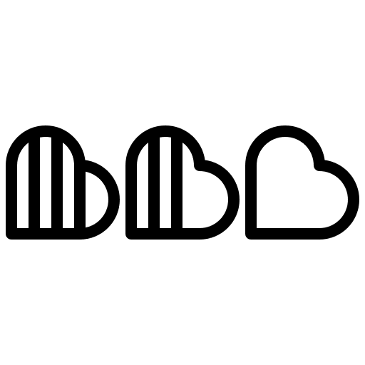 Life life shapes and symbols video game icon