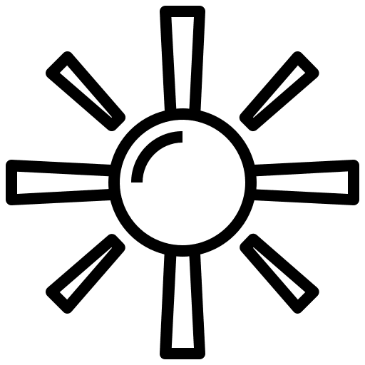 Sun brightness light sun icon Sun brightness light sun icon