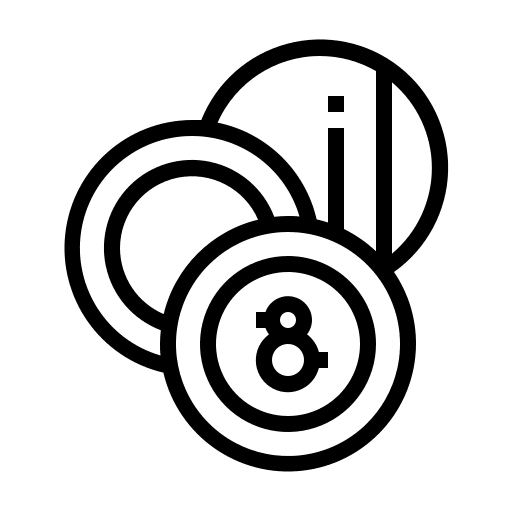 Billiard sports and competition eight ball sport equipment icon Billiard sports and competition eight ball sport equipment icon