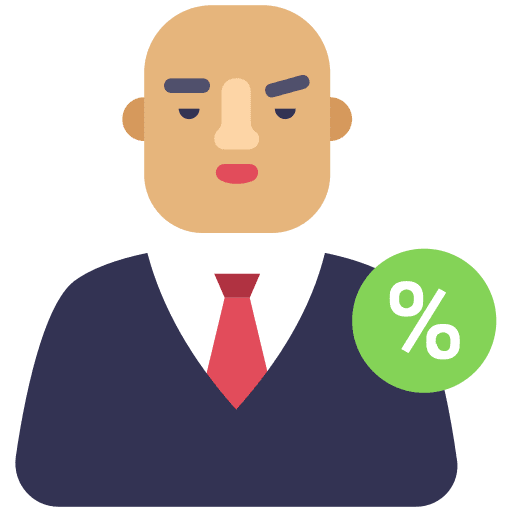 Loan to value business and finance profit user icon Loan to value business and finance profit user icon