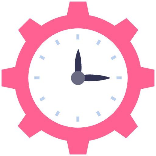 Time management clock management timetable icon Time management clock management timetable icon