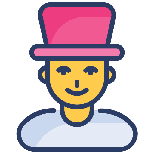 Magician user avatar professions and jobs icon Magician user avatar professions and jobs icon