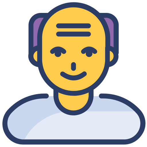 Oldman man avatars user icon