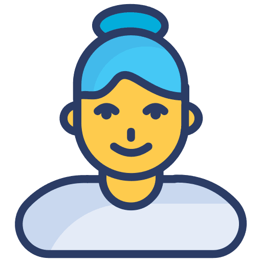 Women person people profile icon Women person people profile icon