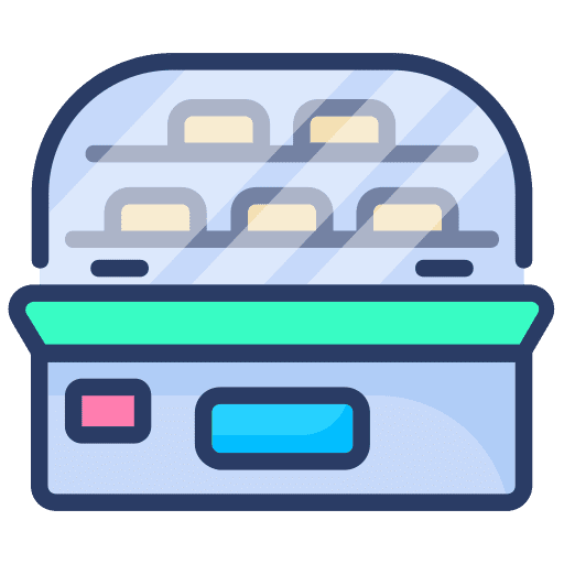Counter sweet food bakery counter icon