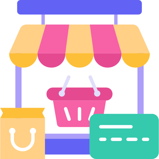Online store ecommerce online shopping online store icon