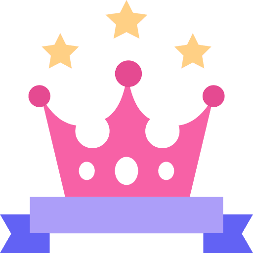Best seller crown best product reward icon