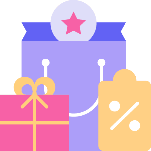 Gift voucher bonus gift voucher coupon icon