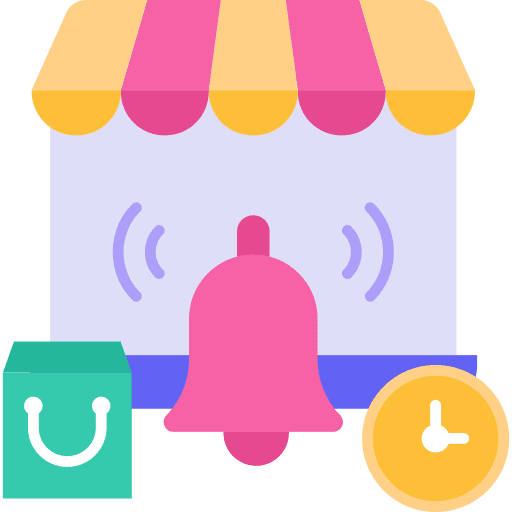 Notification bell sale offer alarm icon