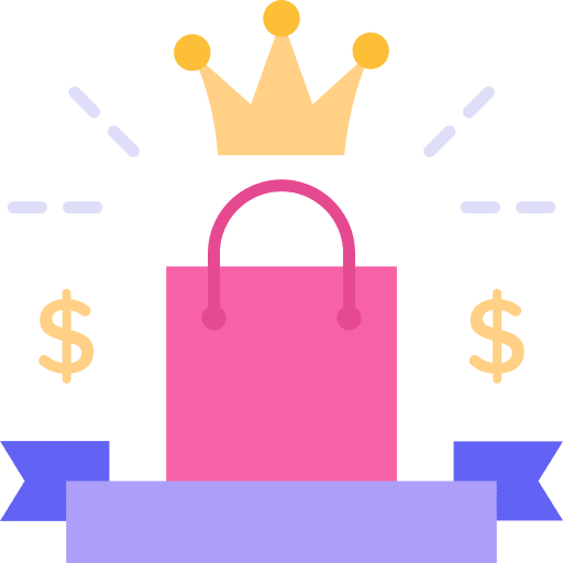 Sale buy sale report shopping bag icon