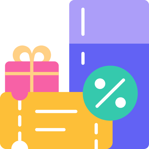 Coupon bonus discount offer icon