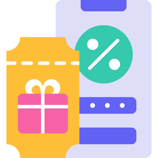 Coupon offer bargain price icon