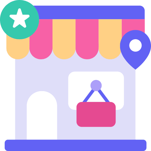Shop supermarket shopping shop icon