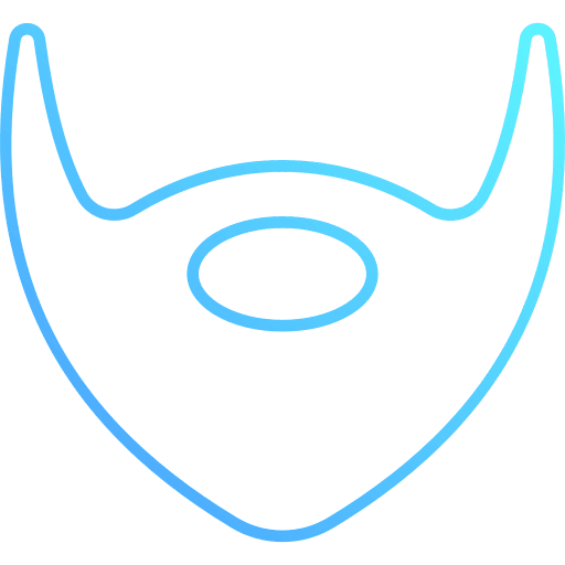 Bread style masculine facial hair icon Bread style masculine facial hair icon