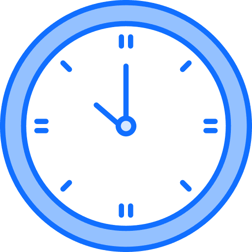 Clock timepiece circular clock time and date icon Clock timepiece circular clock time and date icon