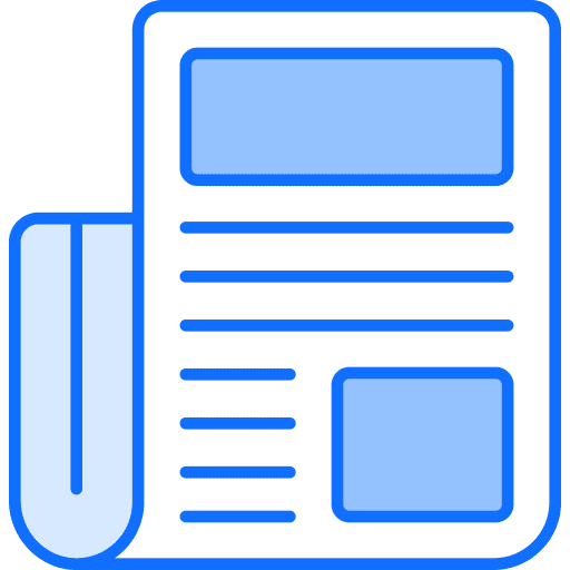 Newspaper press journal magazine icon Newspaper press journal magazine icon