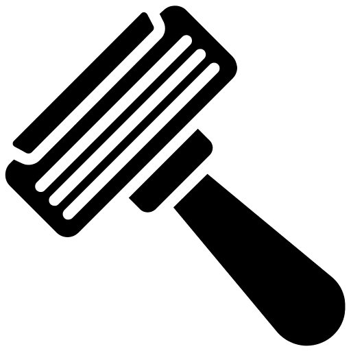 Shaving razor razor grooming cut icon