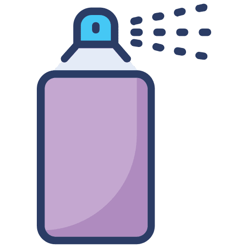 Hair spray beauty barber shop grooming icon