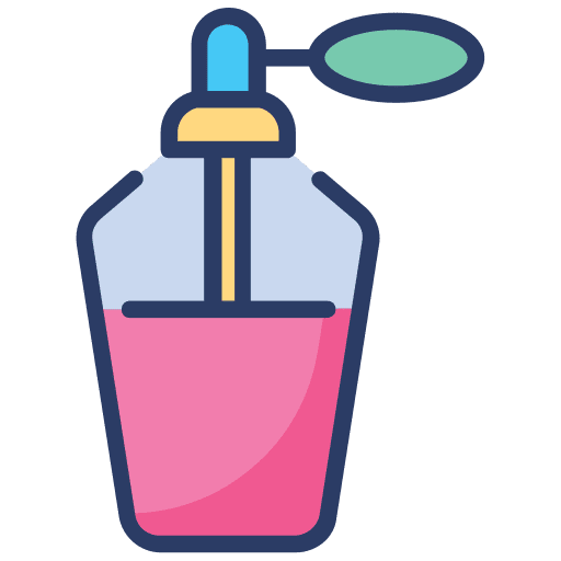 Perfume beauty salon bottle barber shop icon Perfume beauty salon bottle barber shop icon