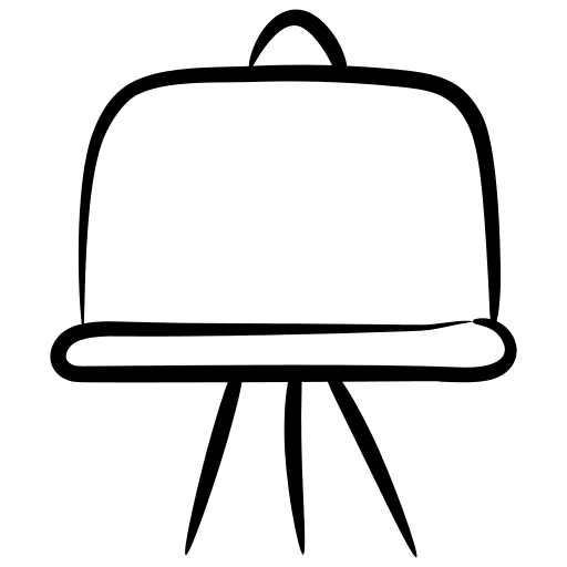 Canvas artistic palette artist icon Canvas artistic palette artist icon