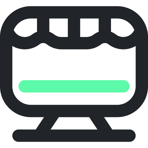 Online shop store seller marketing icon