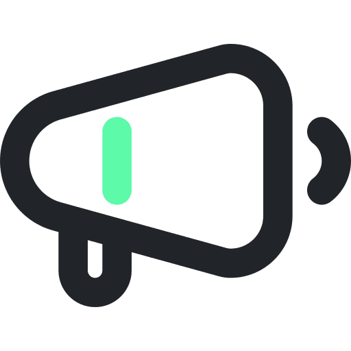 Megaphone voice megaphone speaker icon