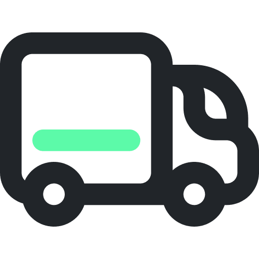 Truck transport shipping shipping and delivery icon