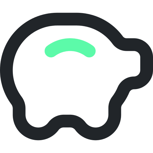 Piggy bank piggy bank savings account icon