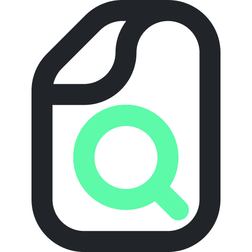 Search magnifier internet web icon