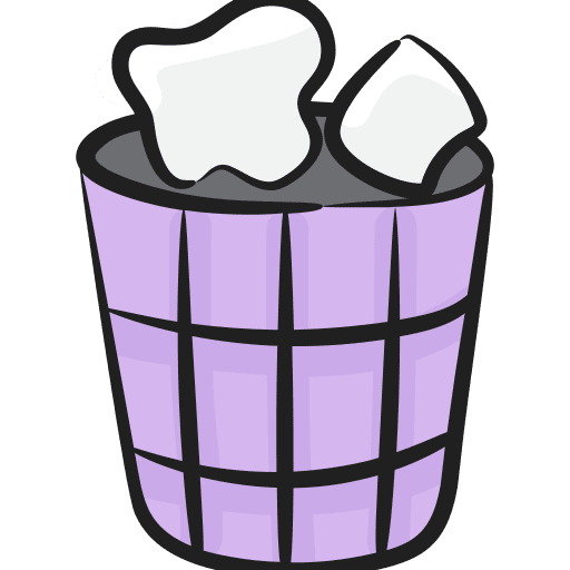 Trash bin rubbish paper trash bin icon