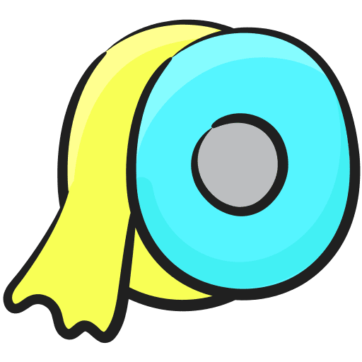 Masking tape school material office material crafts icon Masking tape school material office material crafts icon