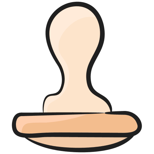 Stamp approved rubber stamp certificate icon Stamp approved rubber stamp certificate icon