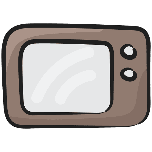 Television antique tv monitor tv screen icon Television antique tv monitor tv screen icon