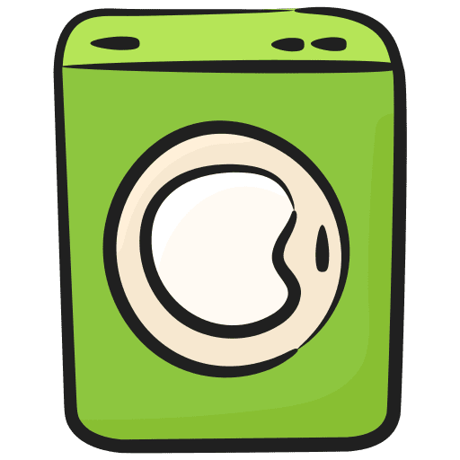 Washing machine laundry housekeeping electronics icon Washing machine laundry housekeeping electronics icon