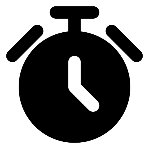 Delivery time time and date speed service icon