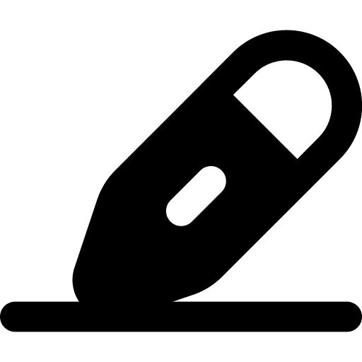 Pen marketing drawing office icon