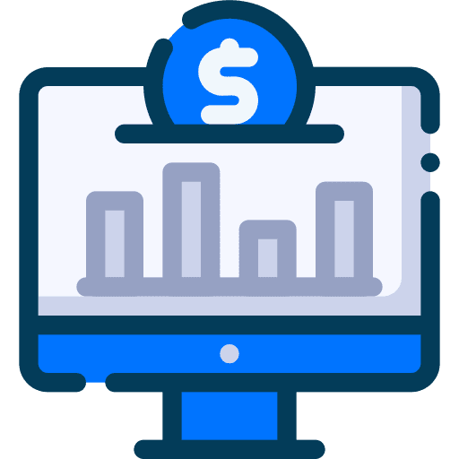 Monitoring monitoring business and finance bar chart icon Monitoring monitoring business and finance bar chart icon