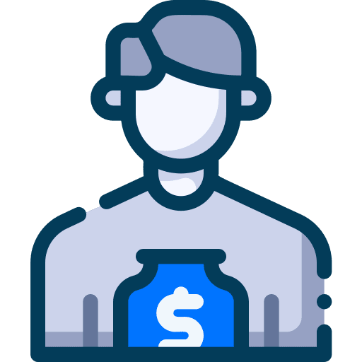 Saving money business coin save money icon Saving money business coin save money icon