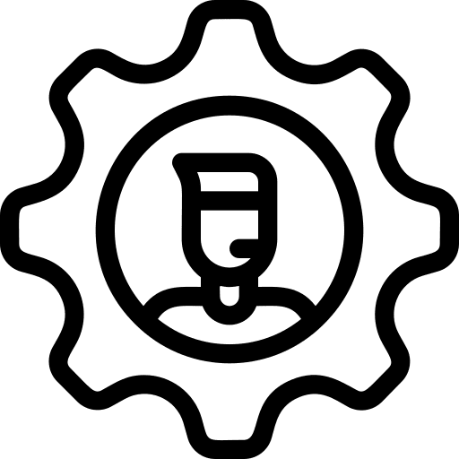 Customer service call avatar support icon Customer service call avatar support icon