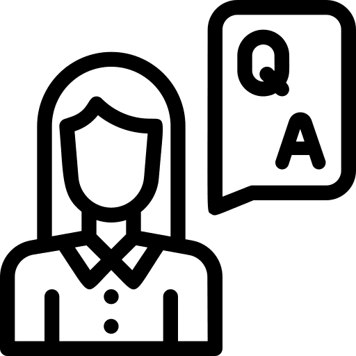 Faq answer question communications icon Faq answer question communications icon