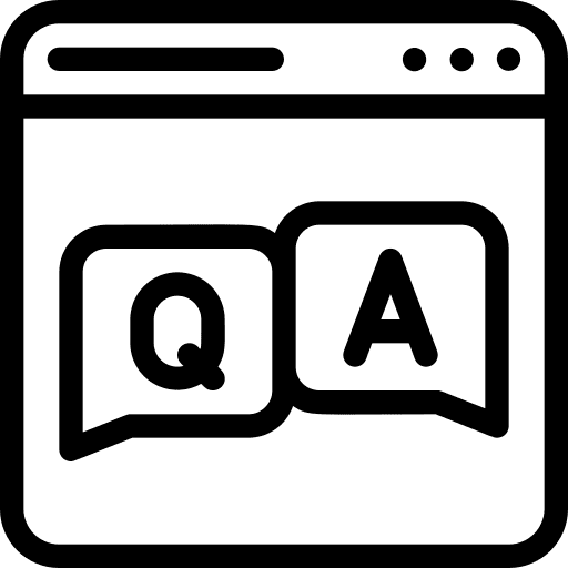 Faq questions web faq icon Faq questions web faq icon