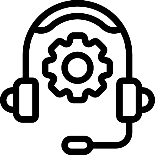 Headphone technology technical electrical service icon Headphone technology technical electrical service icon