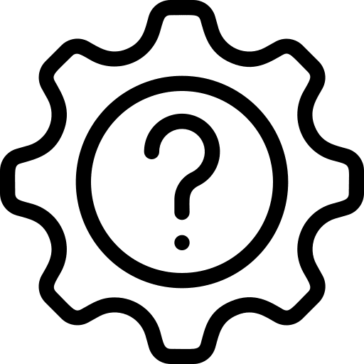 Question technical support questions help icon Question technical support questions help icon