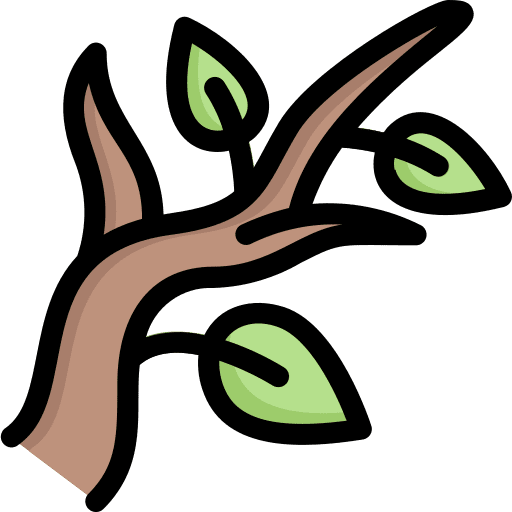 Branch branch symbol leaf icon