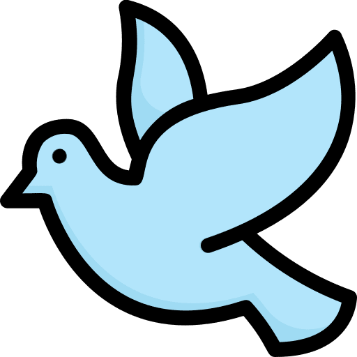 Doves doves peace wedding icon