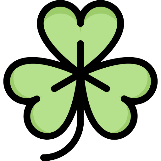 Clover nature lucky garden icon Clover nature lucky garden icon